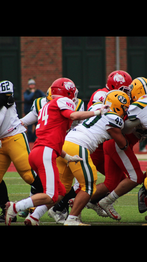 Nathan Cote, 20 aiding teammates mid-game.