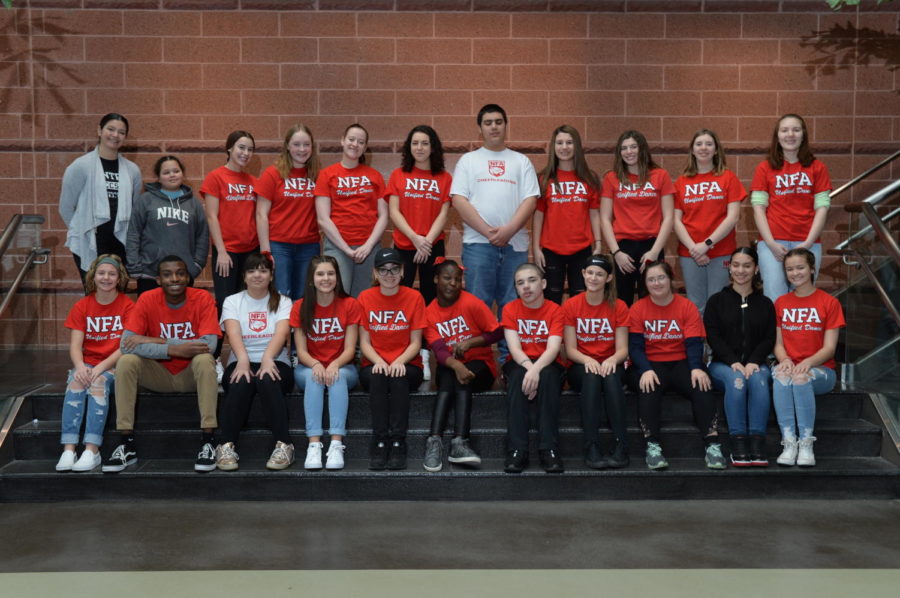 One of NFA's recent Unified Dance teams
